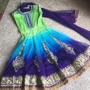 Stunning Indian style anarkali dress!